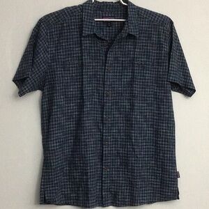 NWOT Patagonia Organic Cotton and Hemp Short Sleeves XL BLUE